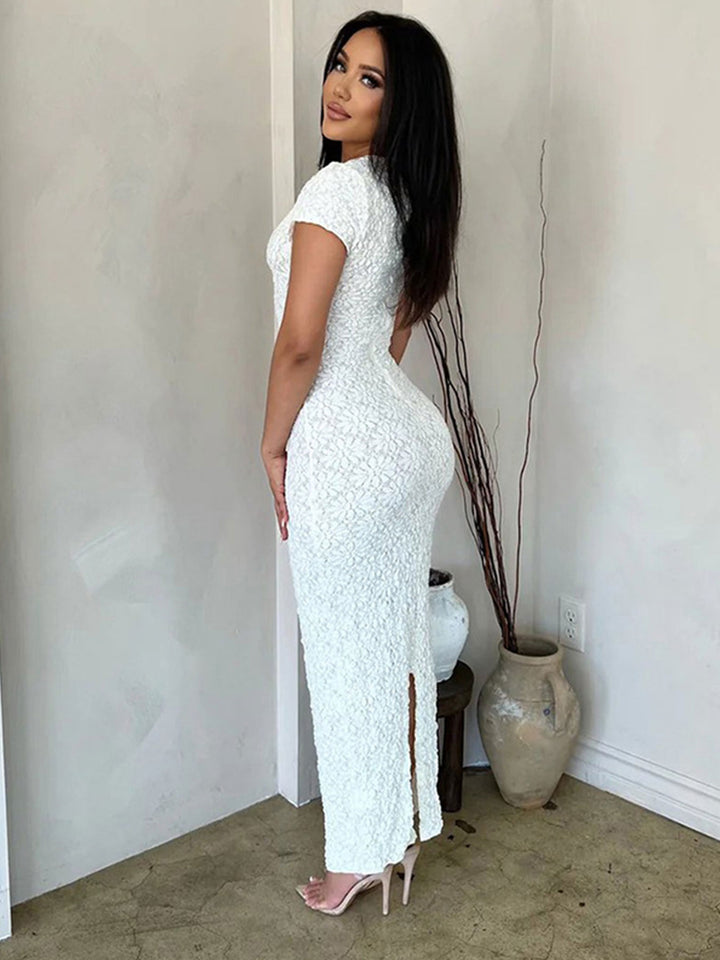 Self Designed Bodycon Maxi
