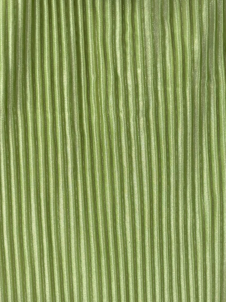 Green Halter Neck Textured Dress