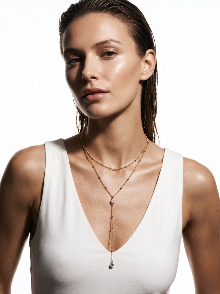 Gold Layered Chain Necklace