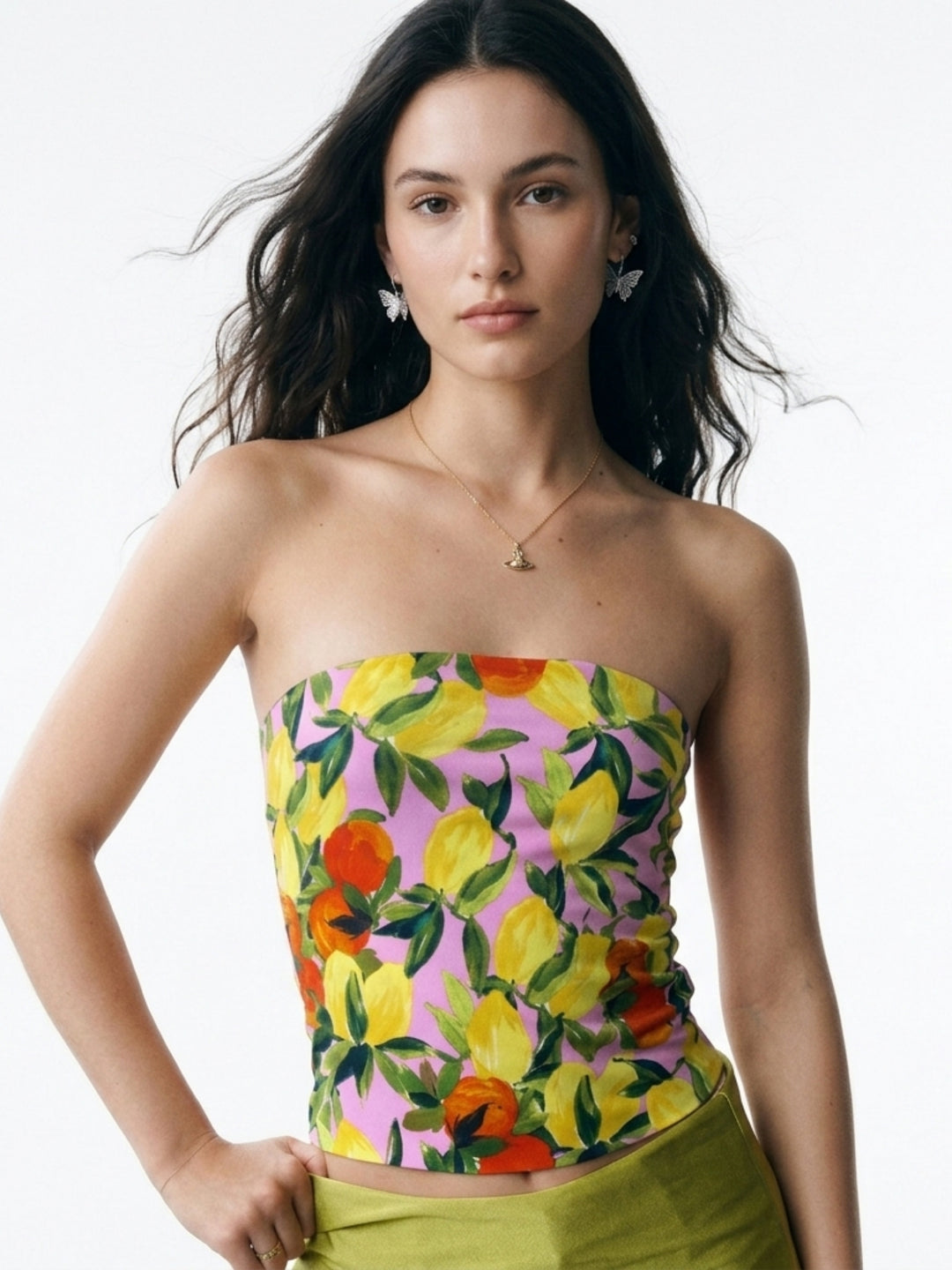 Multi Printed Tube Top
