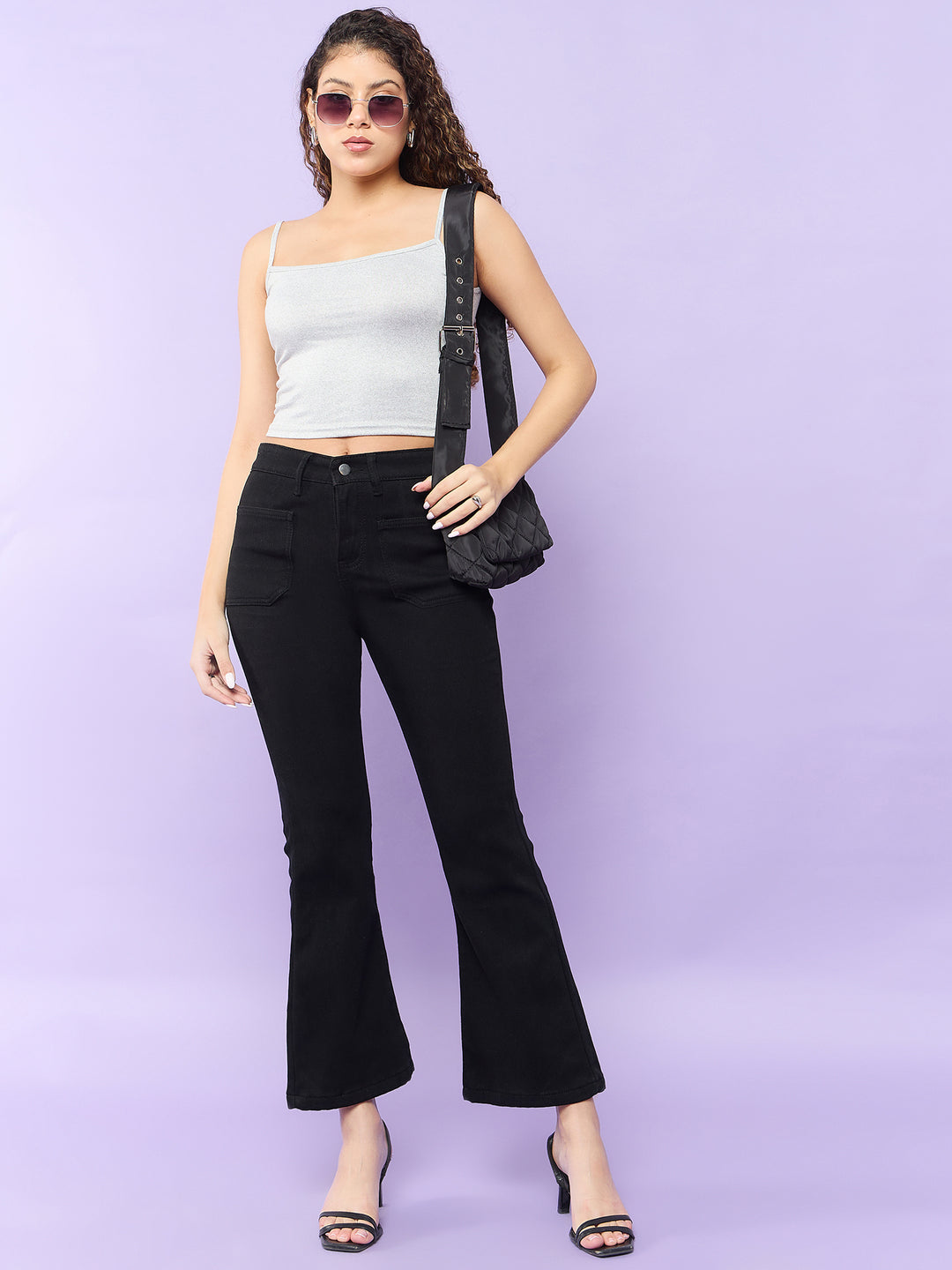 Grey Basic Cami Top