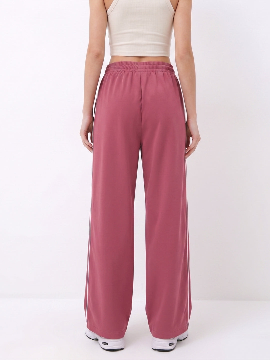 Pink Side Stripe Sweatpants