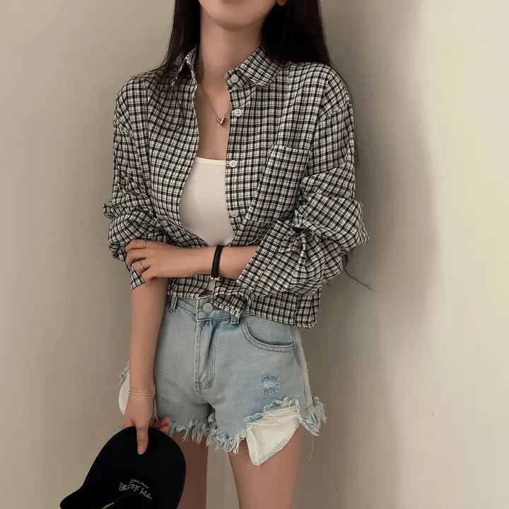 Black Flat Knit Bow Top
