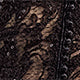 Black Lace Mock Neck Top