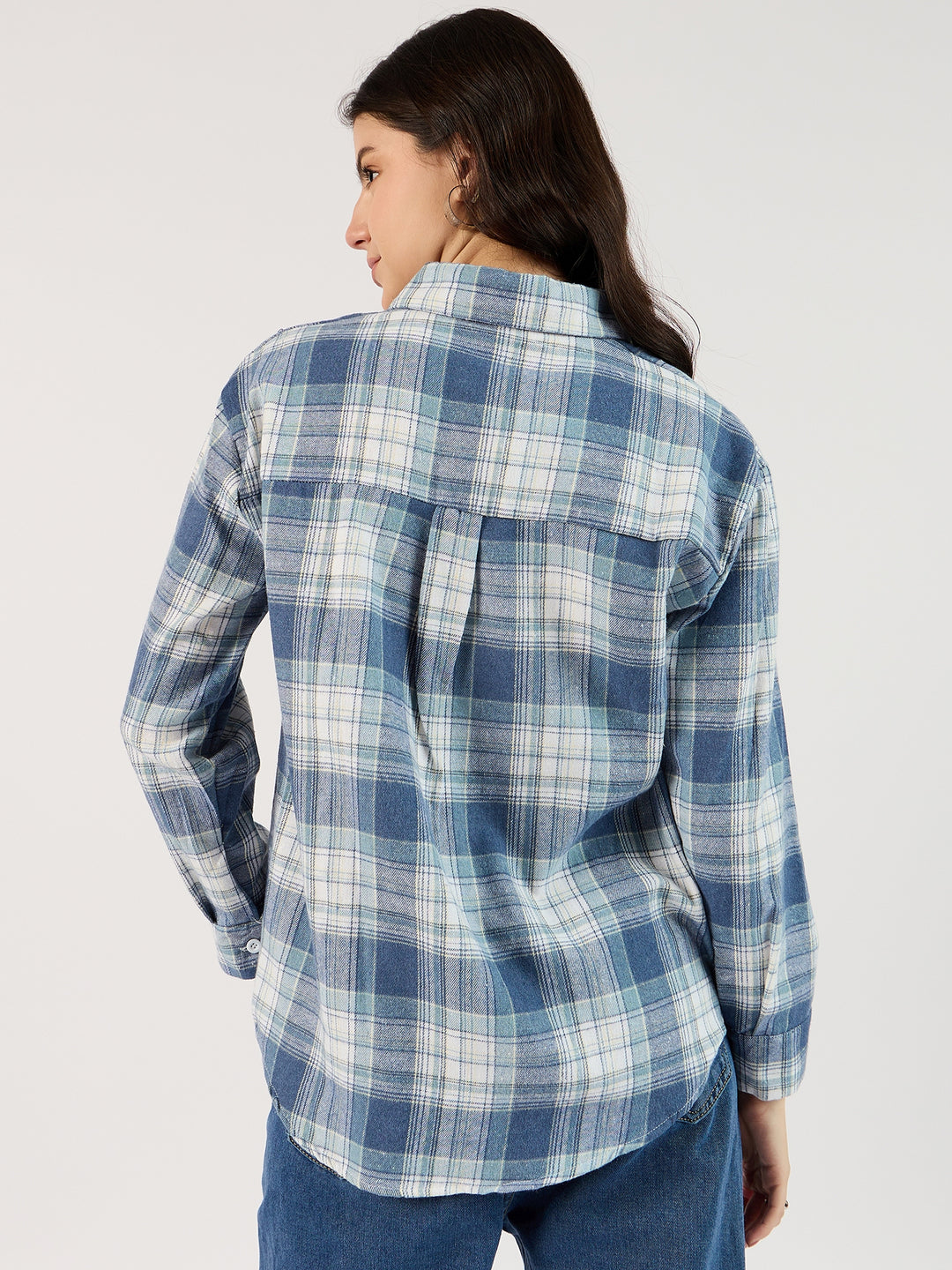 Blue Checked Shirt