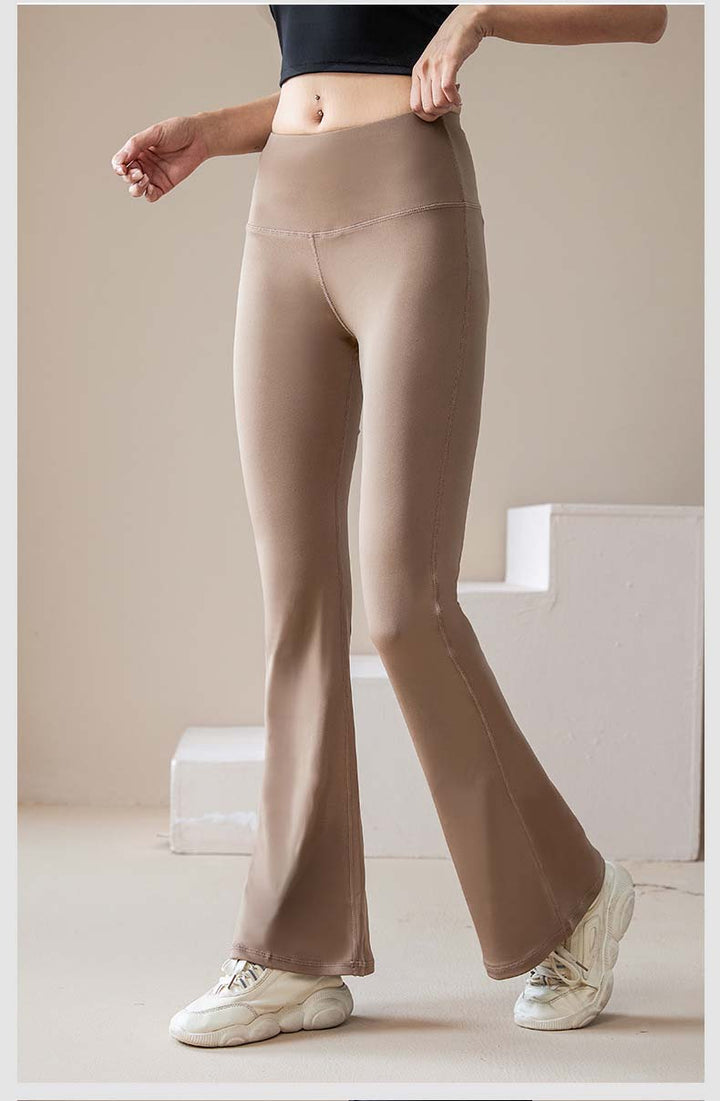 Brown Flared Trouser