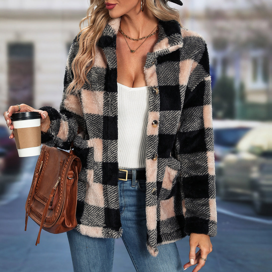 Grey Flanel Button Down Jacket