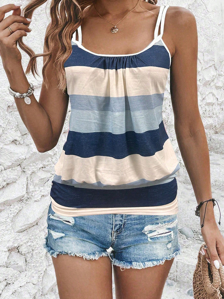 Multi Striped Camisole Top