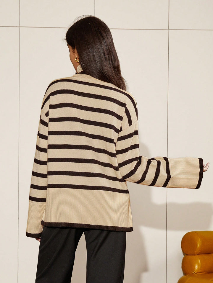 High Neck Pullover
