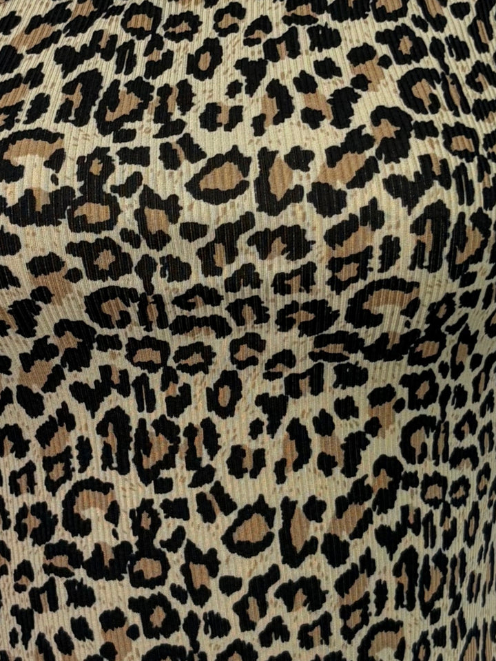 Multi One Shoulder Animal Printed Tank
