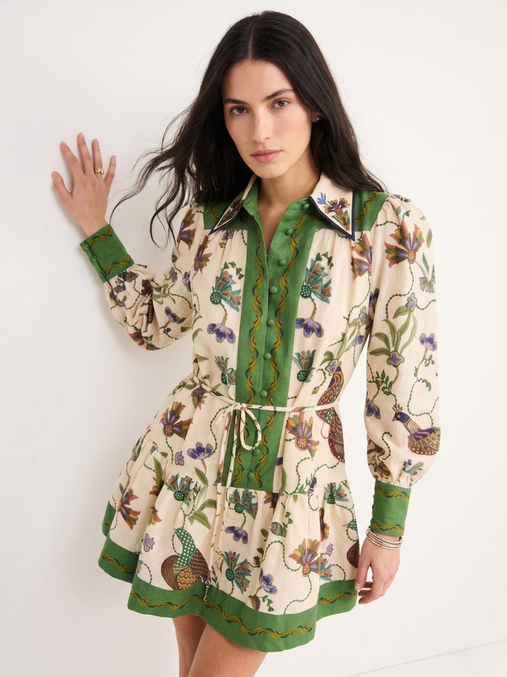 Multi All Over Printed Dress