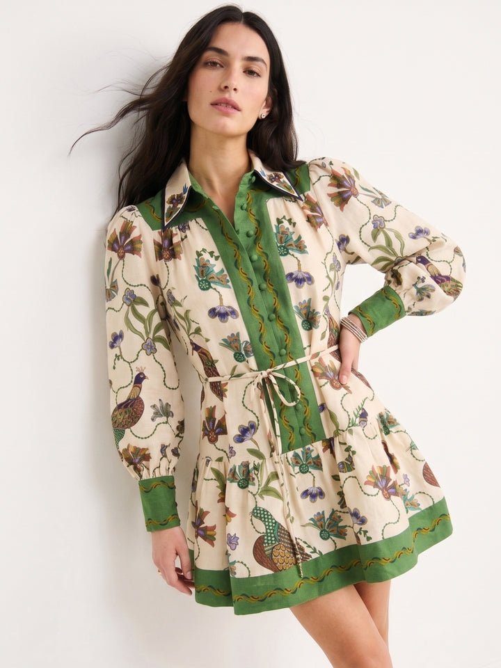 Multi All Over Printed Dress