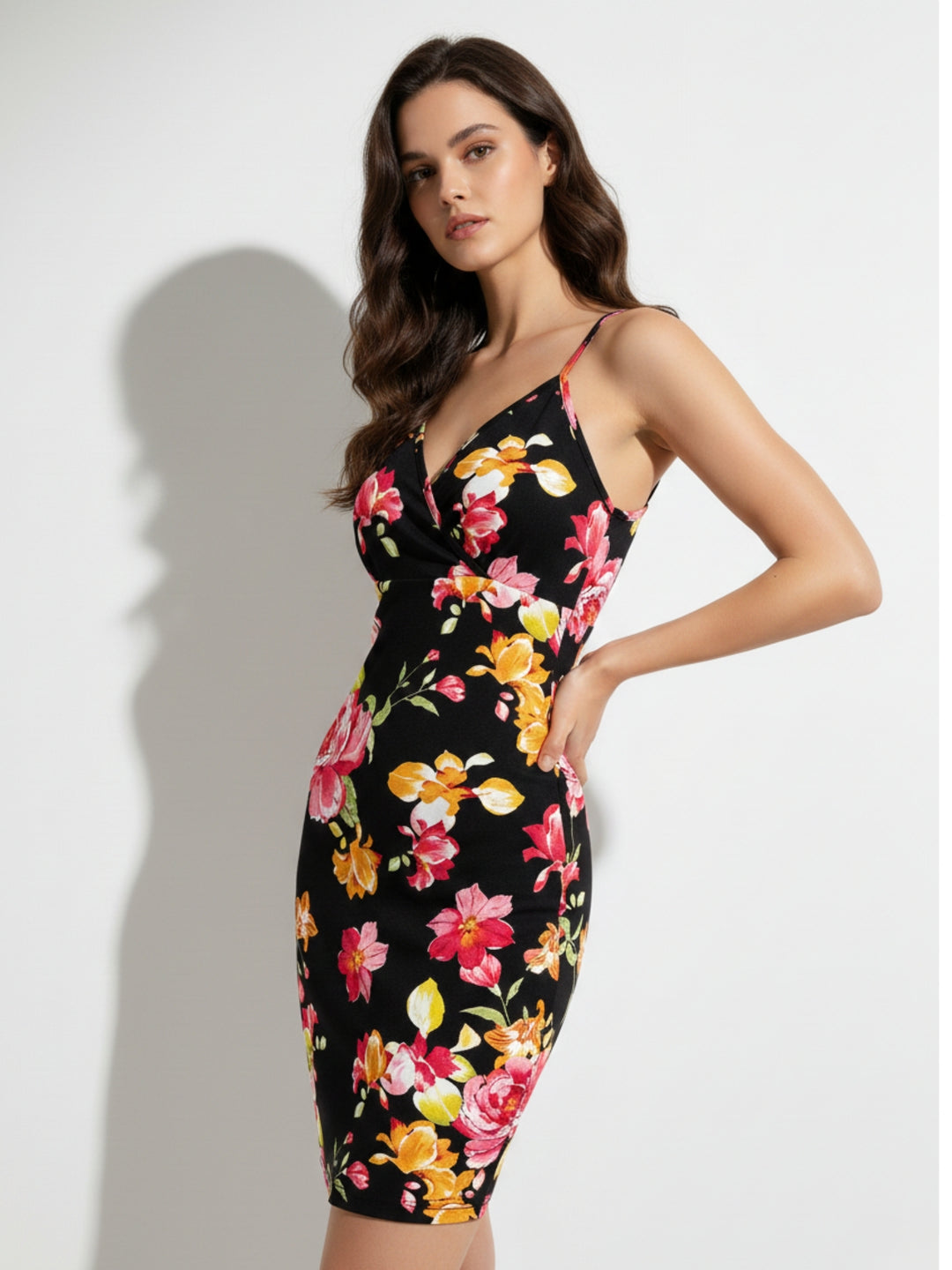 Multi Wrap Floral Dress