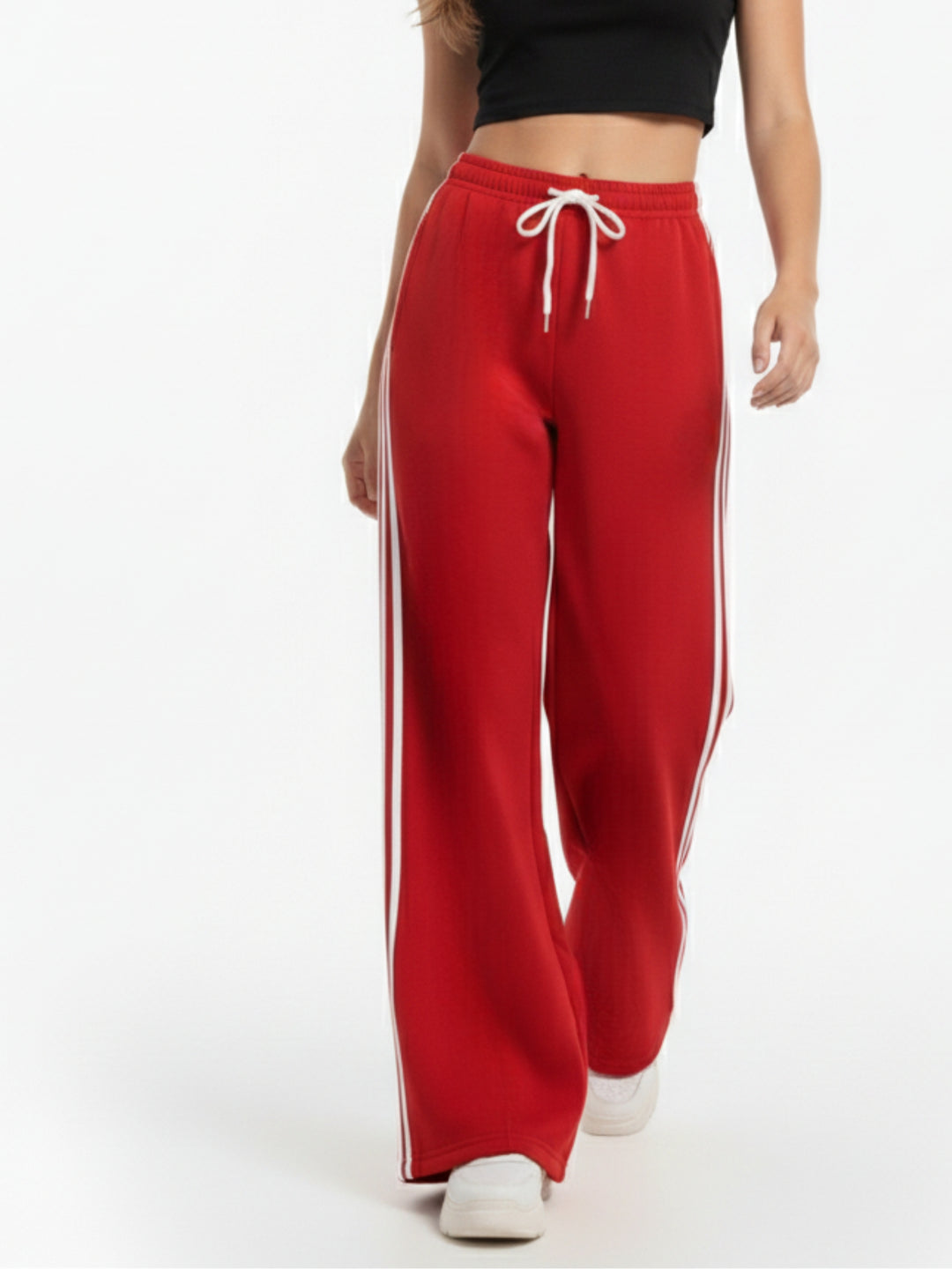 Varsity Contrast Side Striped Sweatpant