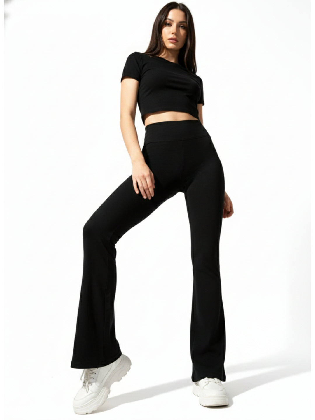 Basic Flared Leggings