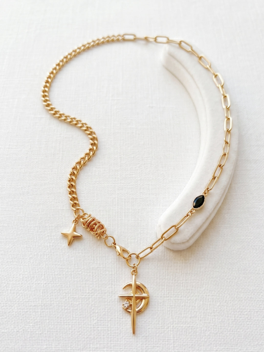 Gold Chunky Chain Necklace