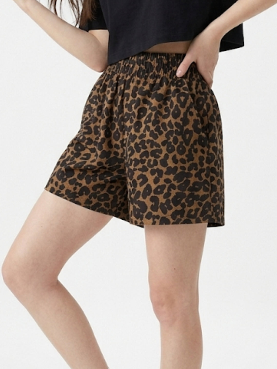 Multi Animal Printed Shorts