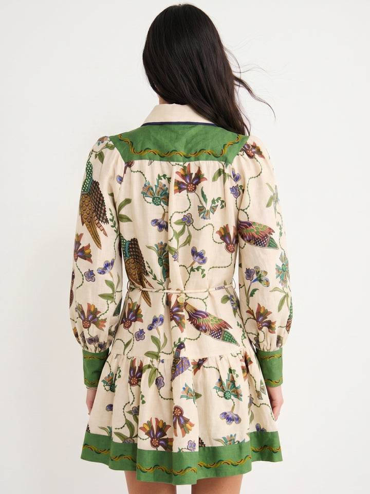 Multi All Over Printed Dress
