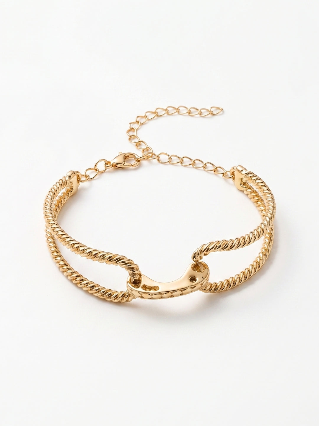 Gold Chunky Chain Bracelets