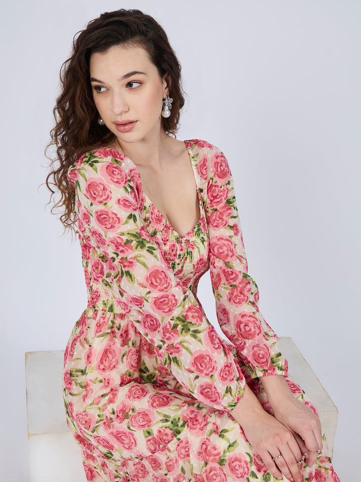 Multi Tiered Midi Dress