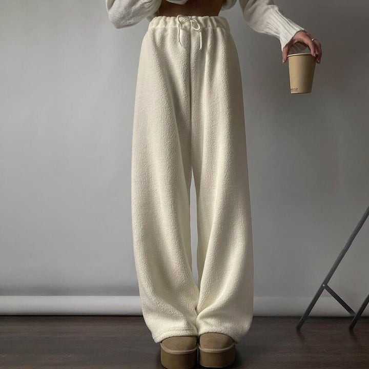 Off White Fleece Jogger
