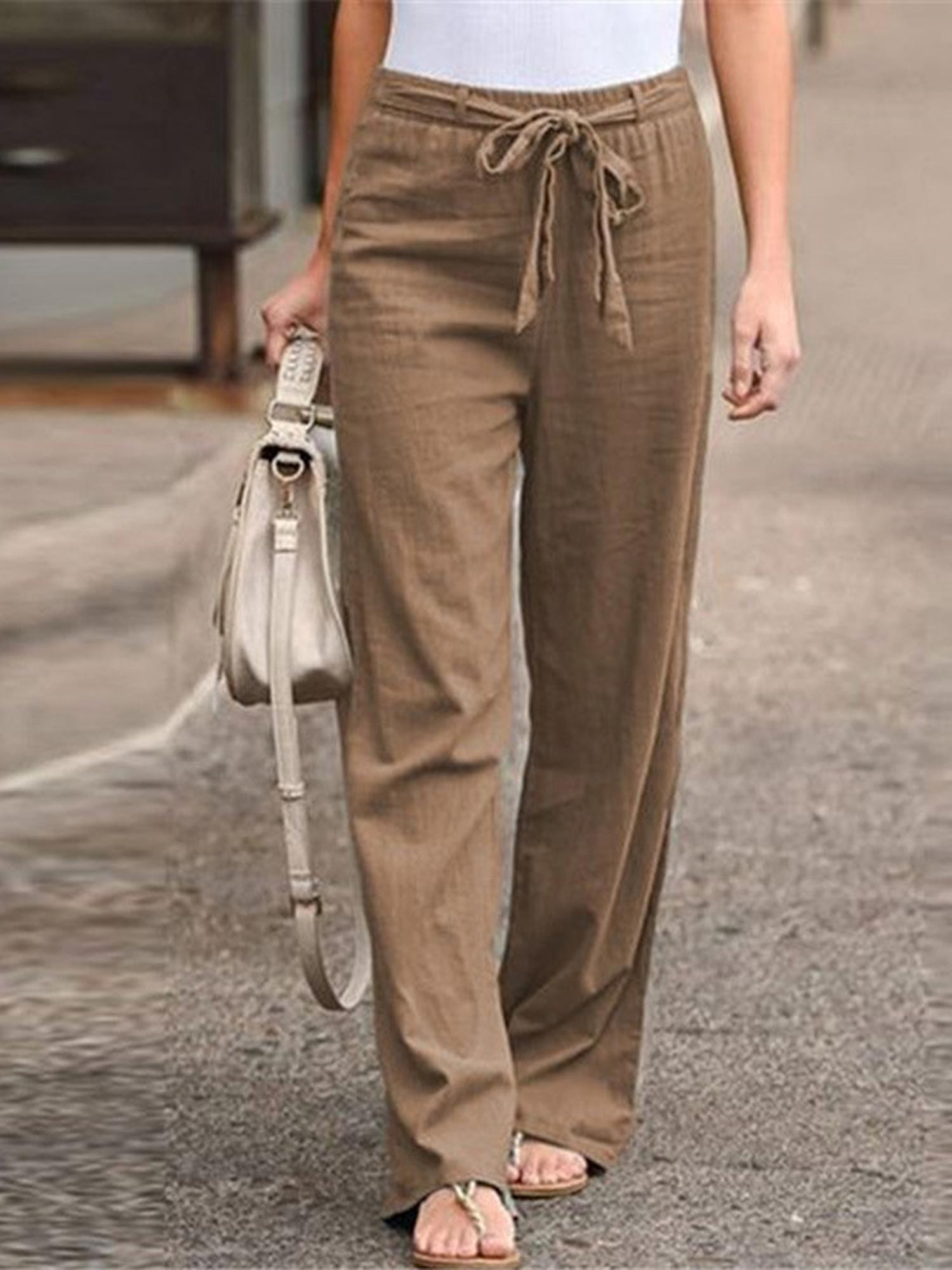 Khaki Regular Fit Pants