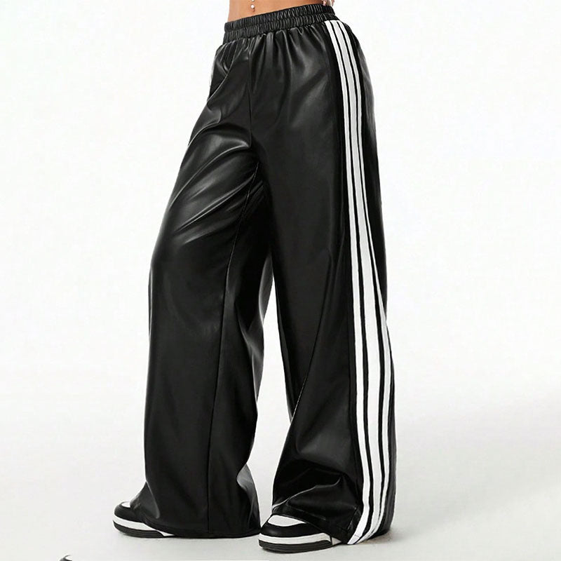 Black Side Stripe Sweatpants