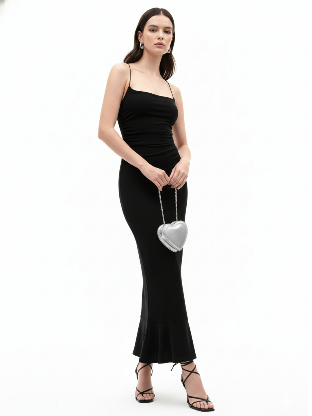 Black Spaghetti Strap Dress