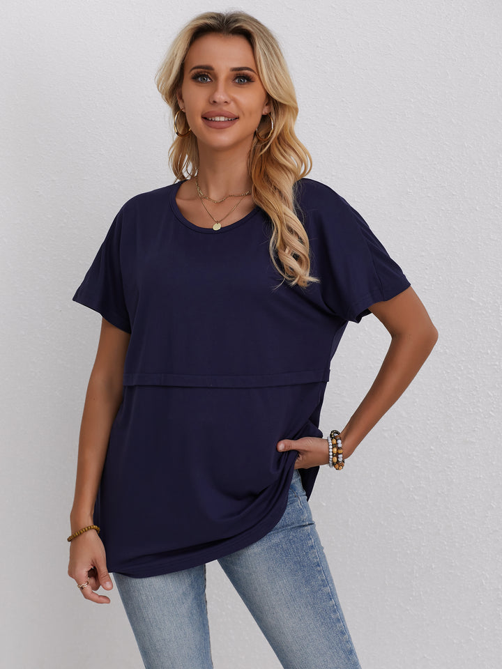 Navy Blue Over Sized T-Shirt