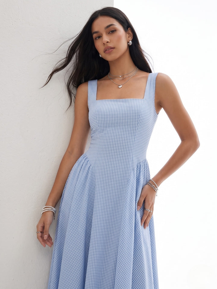 Off White Short Sleeve V Neck Printed Dress