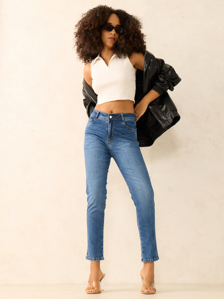 Blue Slim Fit Jeans