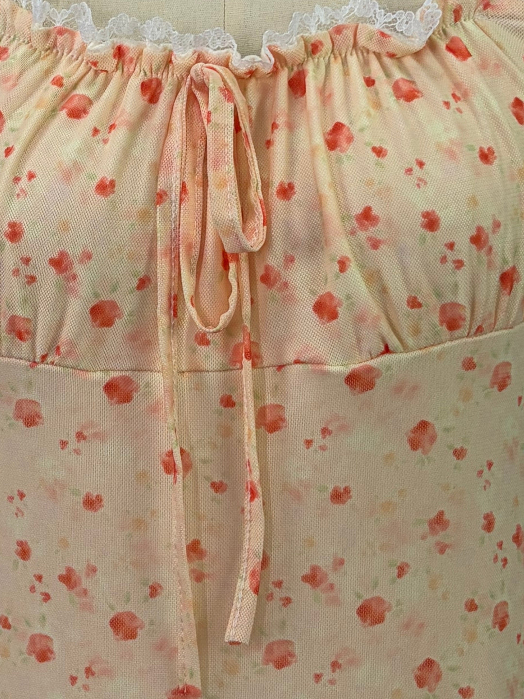 Multi Round Neck Printed Tiered Dress