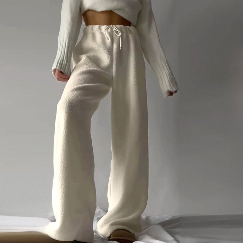 Off White Fleece Jogger