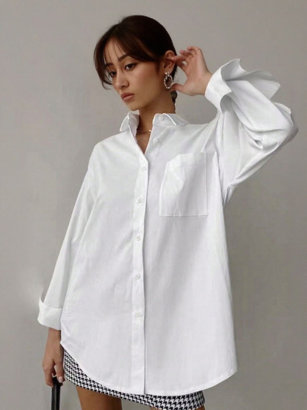 White Over Sized Shirt