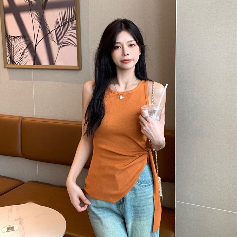Orange Knotting Tshirt