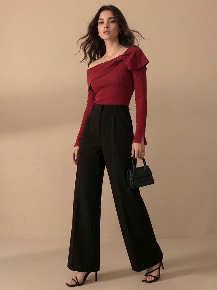 Red Side Bow Top
