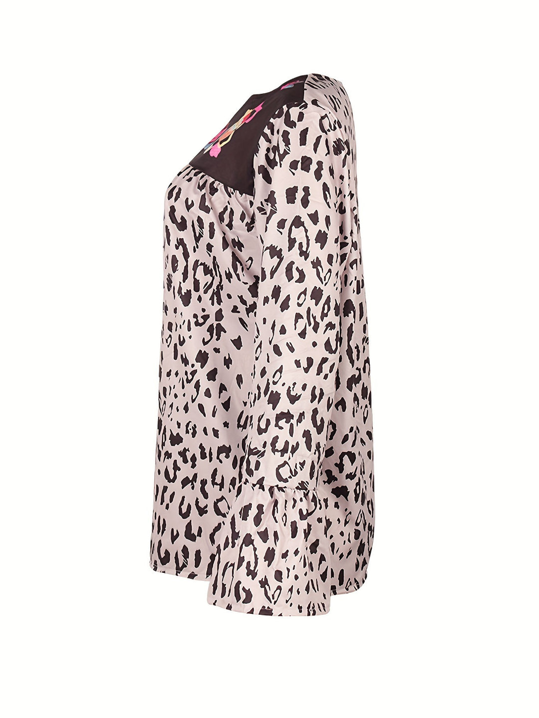Off White Printed Full Sleeved Top