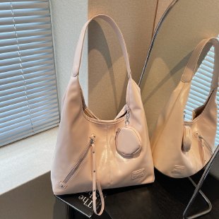 Pink Hobo Tote Bag