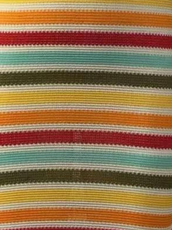 Multi Striped Bodycon Dress