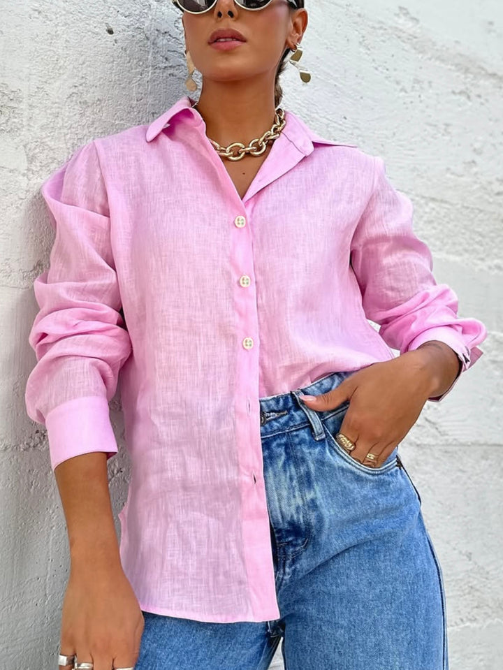 Pink Oversized Vacay Shirt