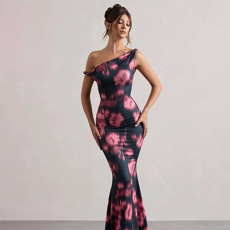 Twisted Straps Maxi Dress