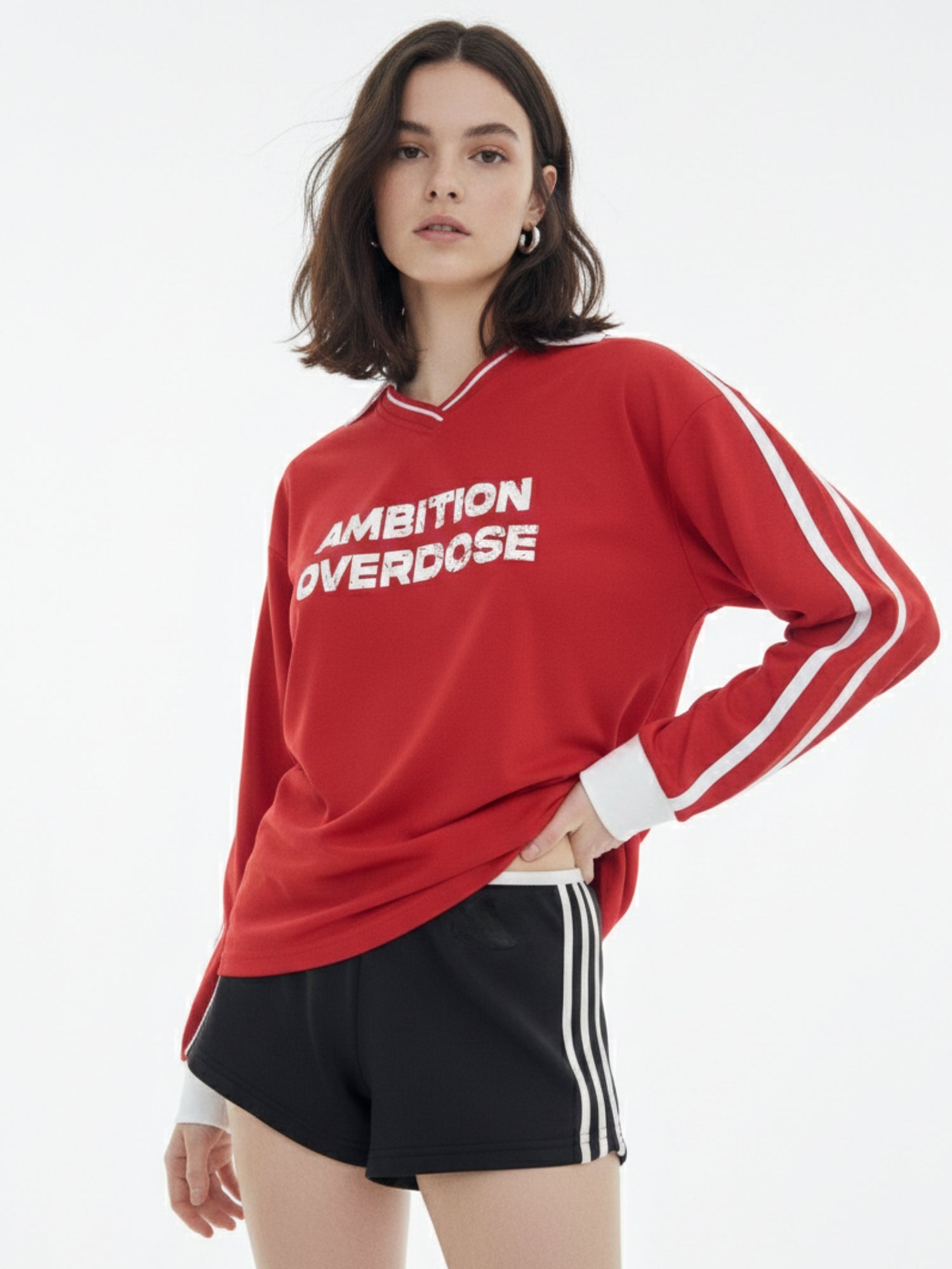 Red Varsity Graphic T-Shirt