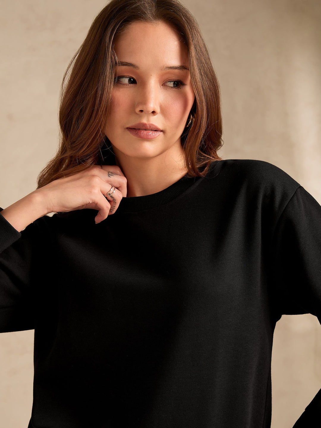 Black Back Brooklyn Graphic Fleece Sweatshirt