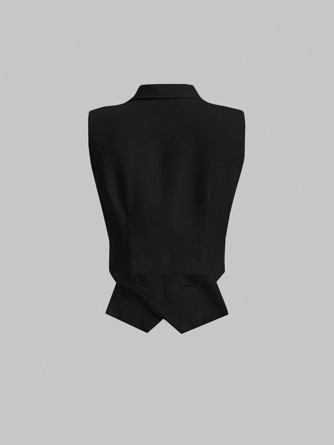 Black Wrap Vest Top