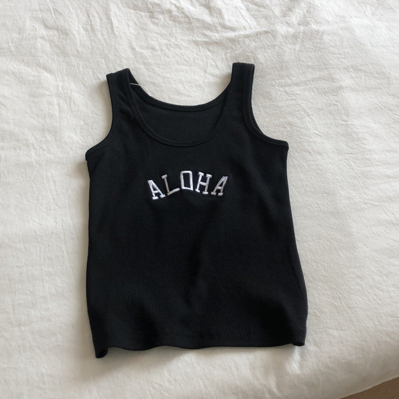 Black Basic Tank Top