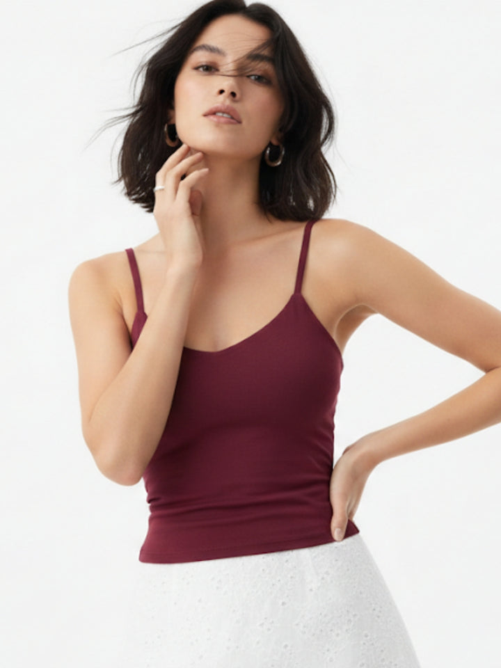 Red Fitted Cami