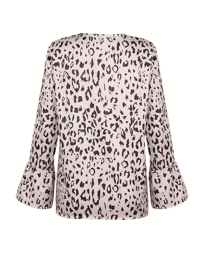 Off White Printed Full Sleeved Top