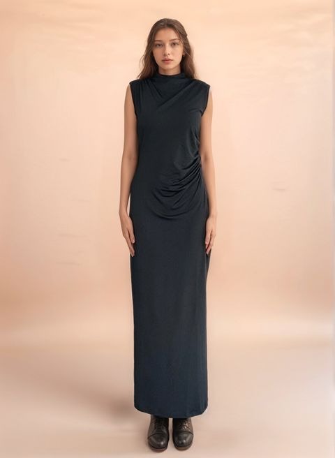 Black Tank Slip Dress