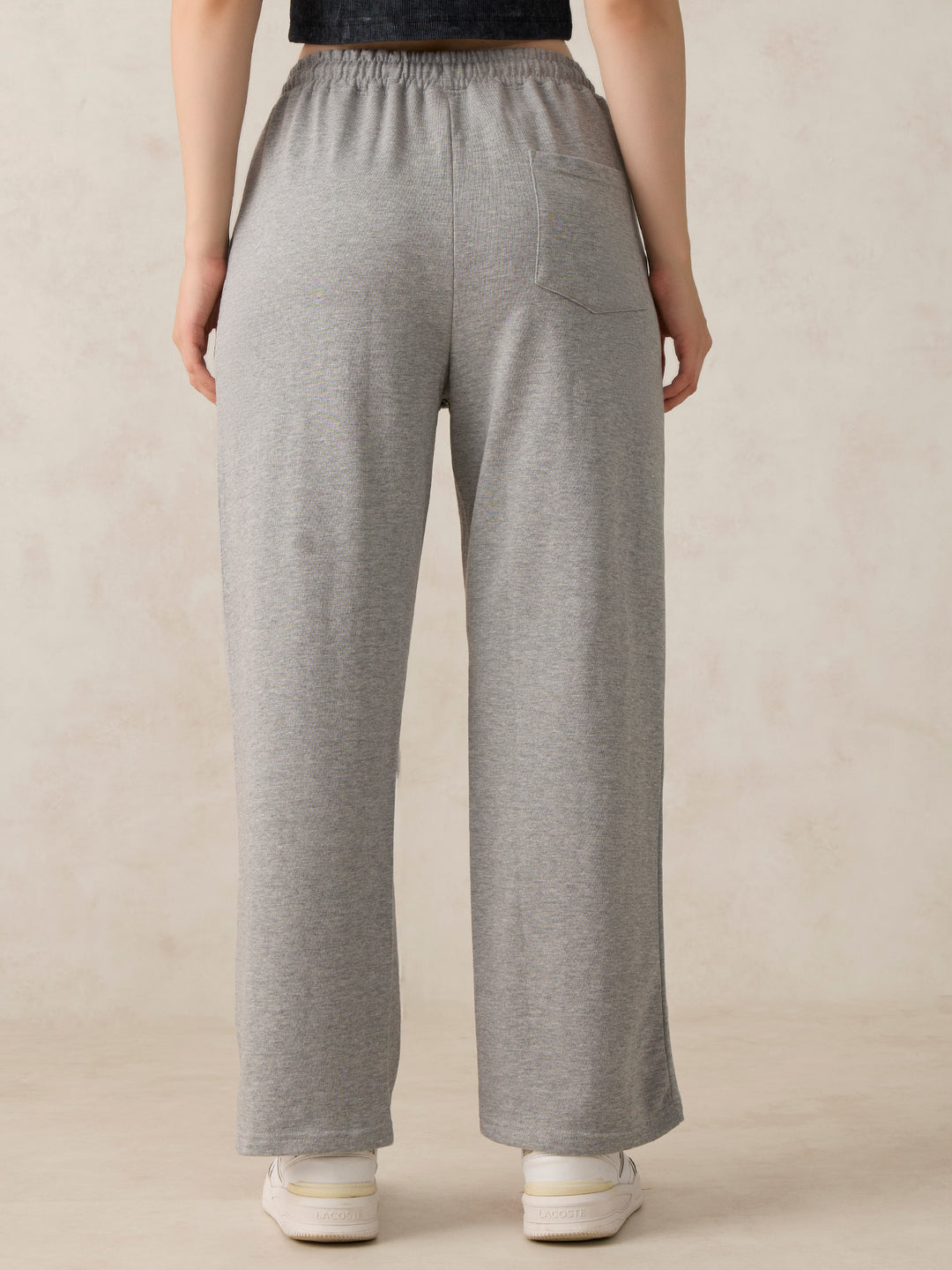 Grey Heart Printed Joggers