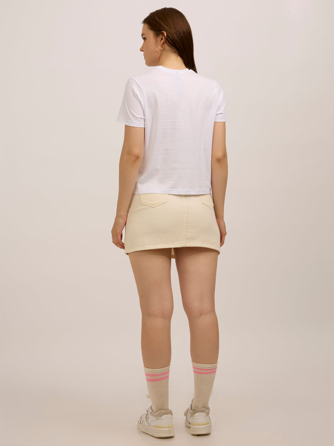 White Graphic Regular T-Shirt